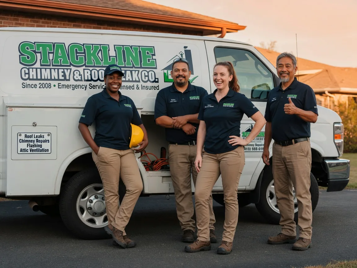 Chimney flashing repair company in Salem, WI